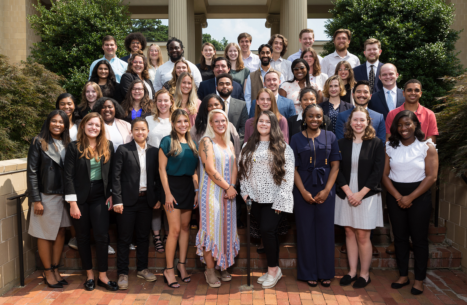 A group of Lead for North Carolina Fellows